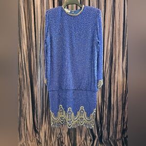 Brilliante by JA. Sz. XL. Blue & Silver.